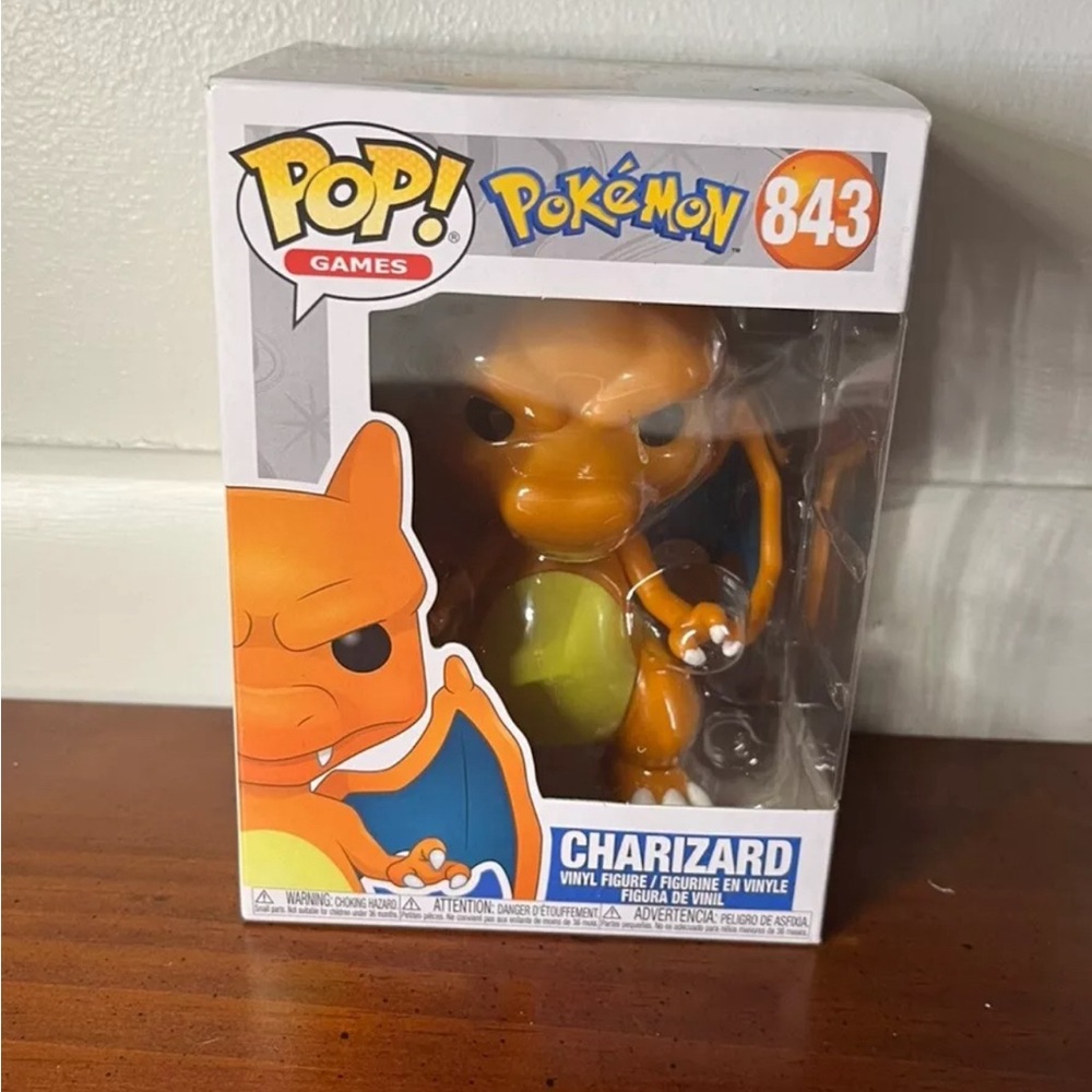 Charizard #843 Funko Pop! Games Pokémon Vinyl Toy Figure Brand New FAST SHIP